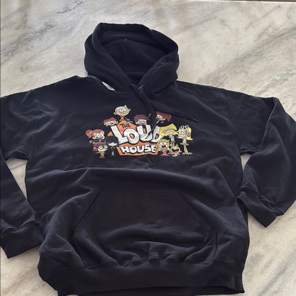 Loud House Black Hoodie, Size M - Picture 2 of 3